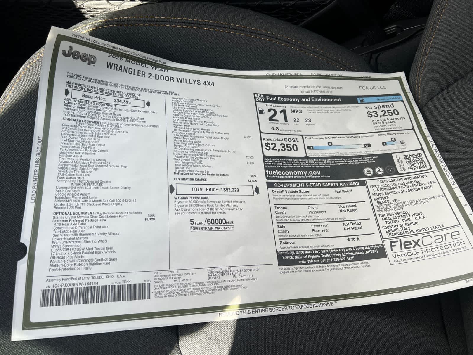 2026 Jeep Wrangler 2-Door Willys - Photo 14