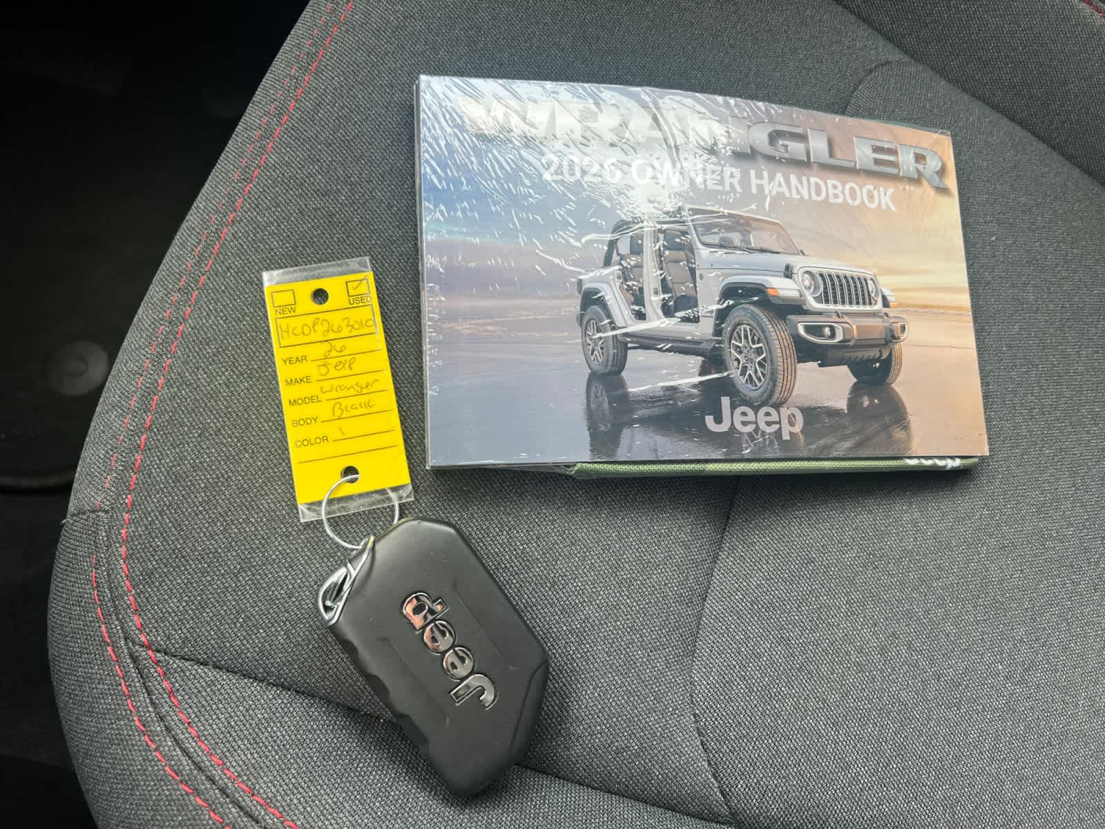 used 2026 Jeep Wrangler car