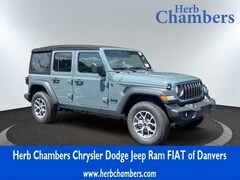Used 2025 Jeep Wrangler 4-DOOR SPORT S Sport Utility Danvers