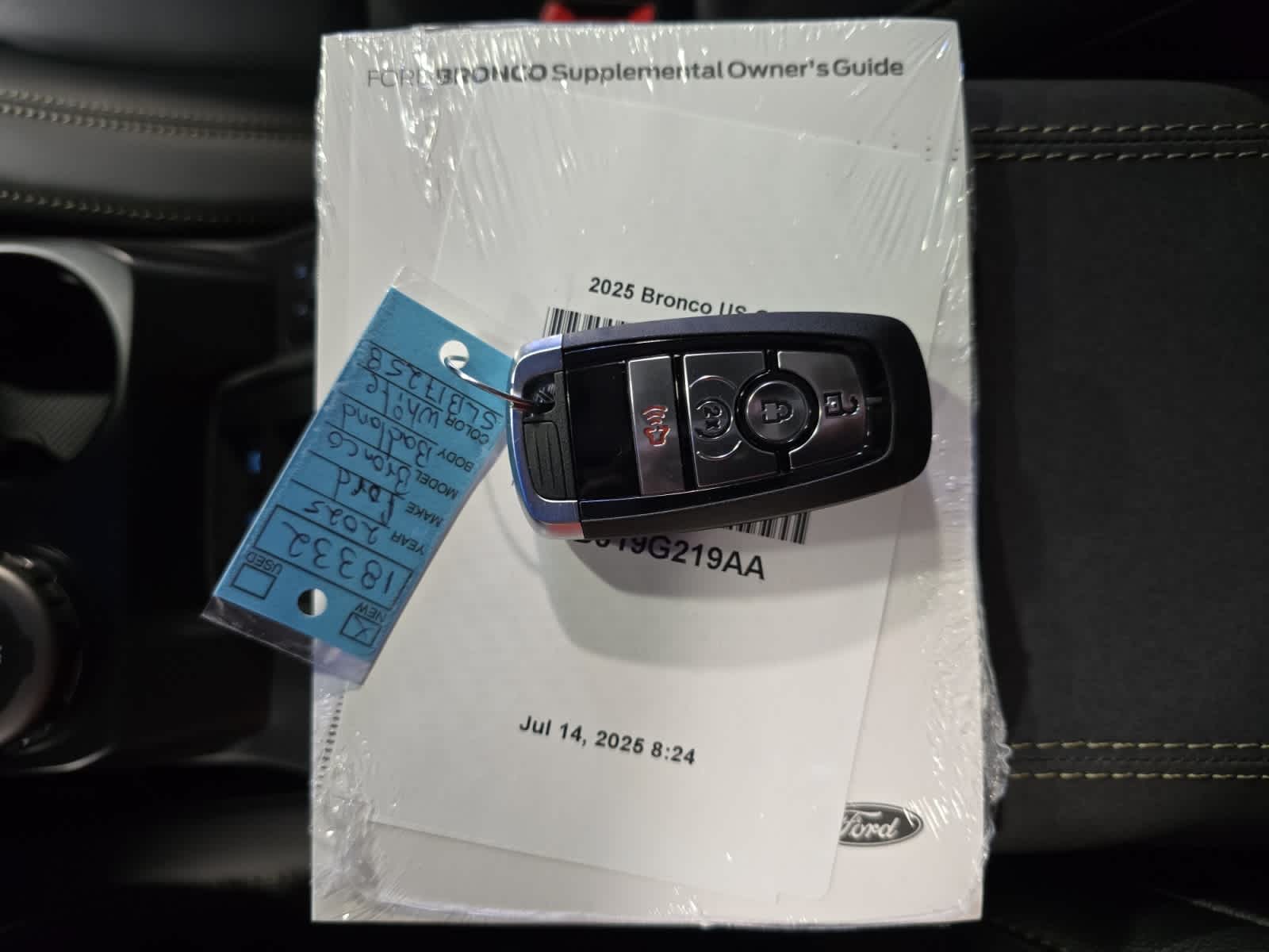 new 2025 Ford Bronco car, priced at $68,095