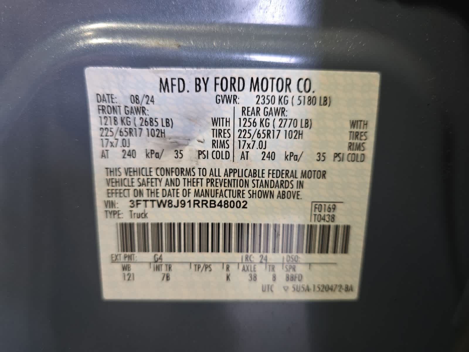 used 2024 Ford Maverick car, priced at $30,467