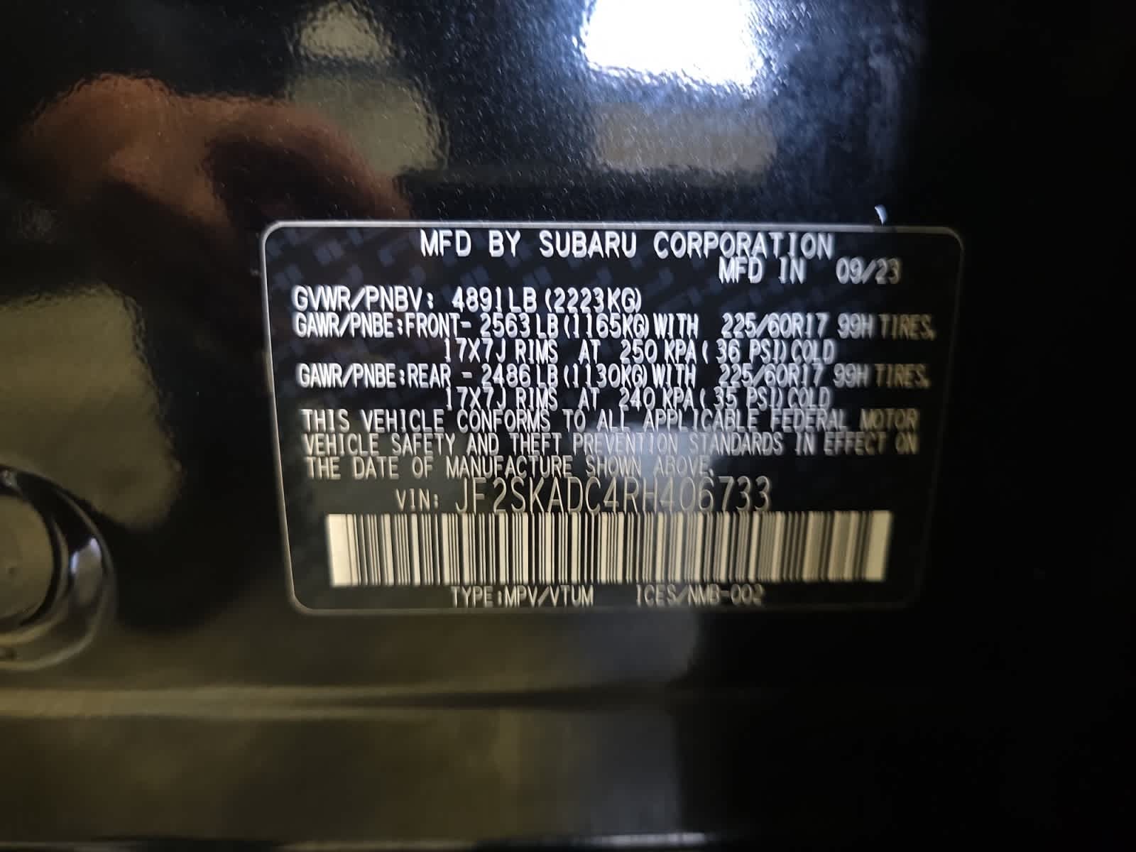 used 2024 Subaru Forester car, priced at $27,460