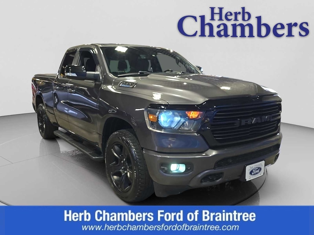 Used 2021 Ram 1500 Big Horn 4x4 Quad Cab 64 Box Truck Quad Cab