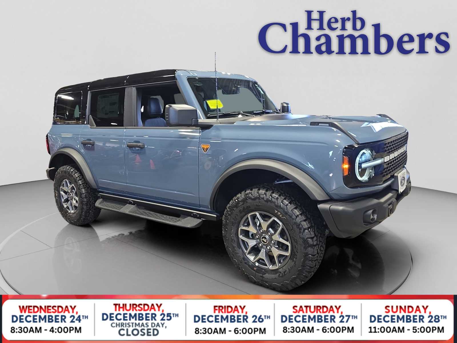 new 2025 Ford Bronco car, priced at $63,495