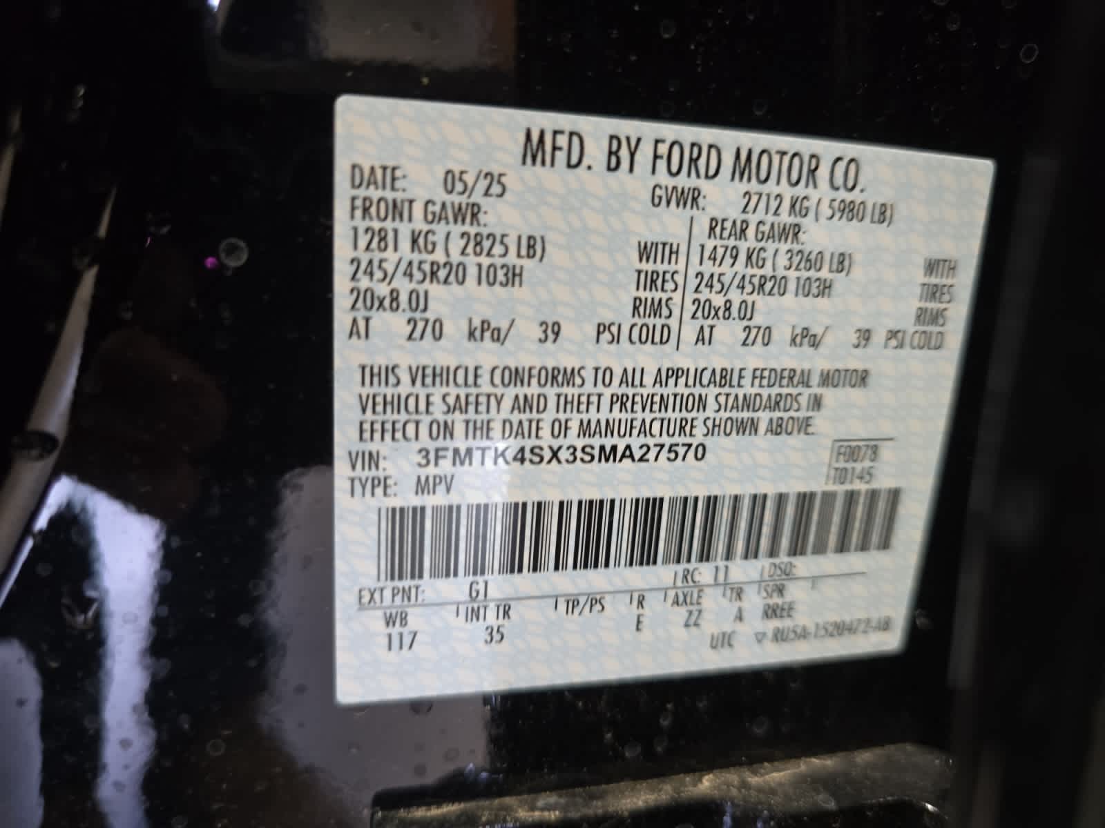 new 2025 Ford Mustang Mach-E car, priced at $55,395