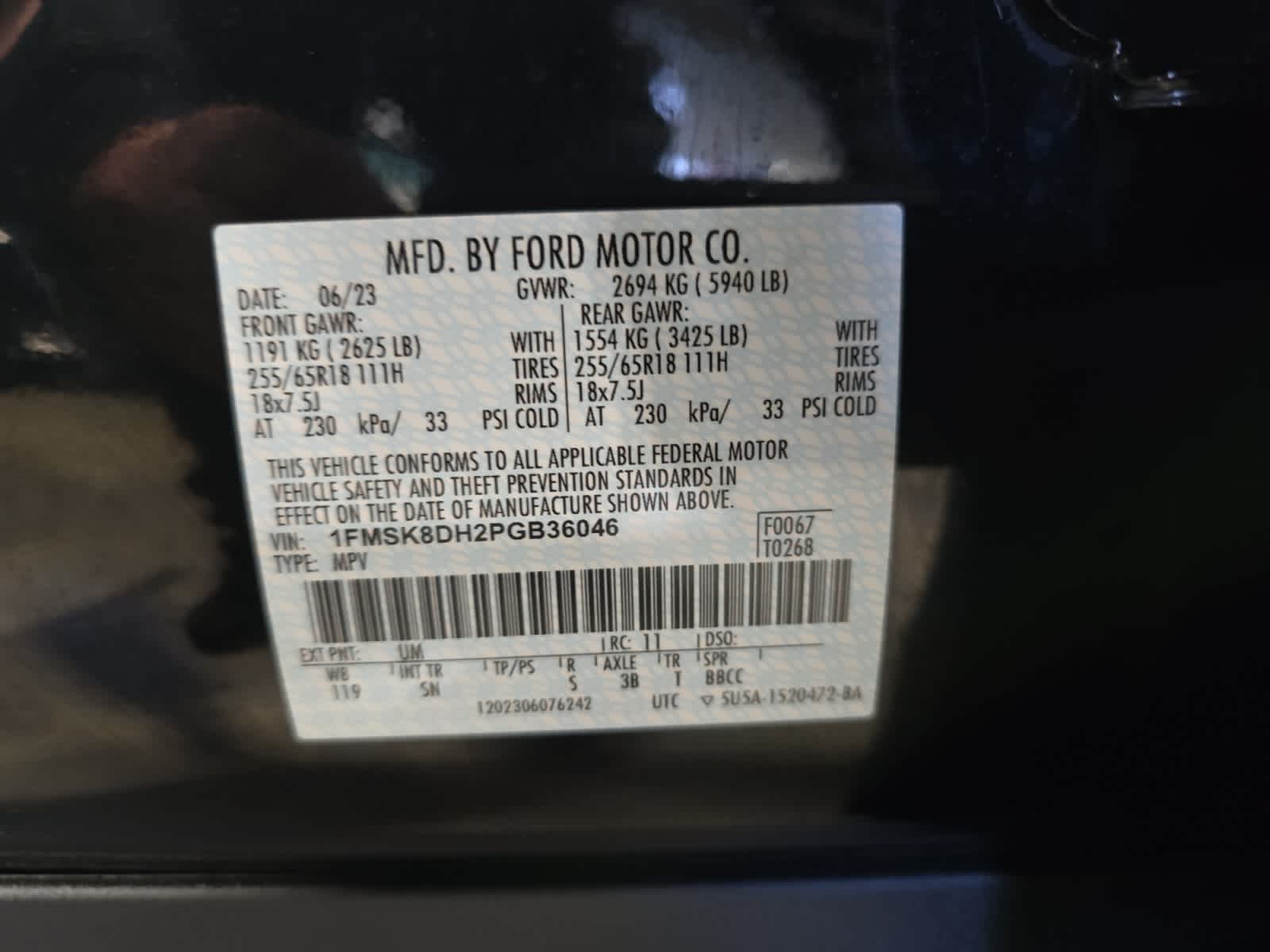 used 2023 Ford Explorer car, priced at $32,385