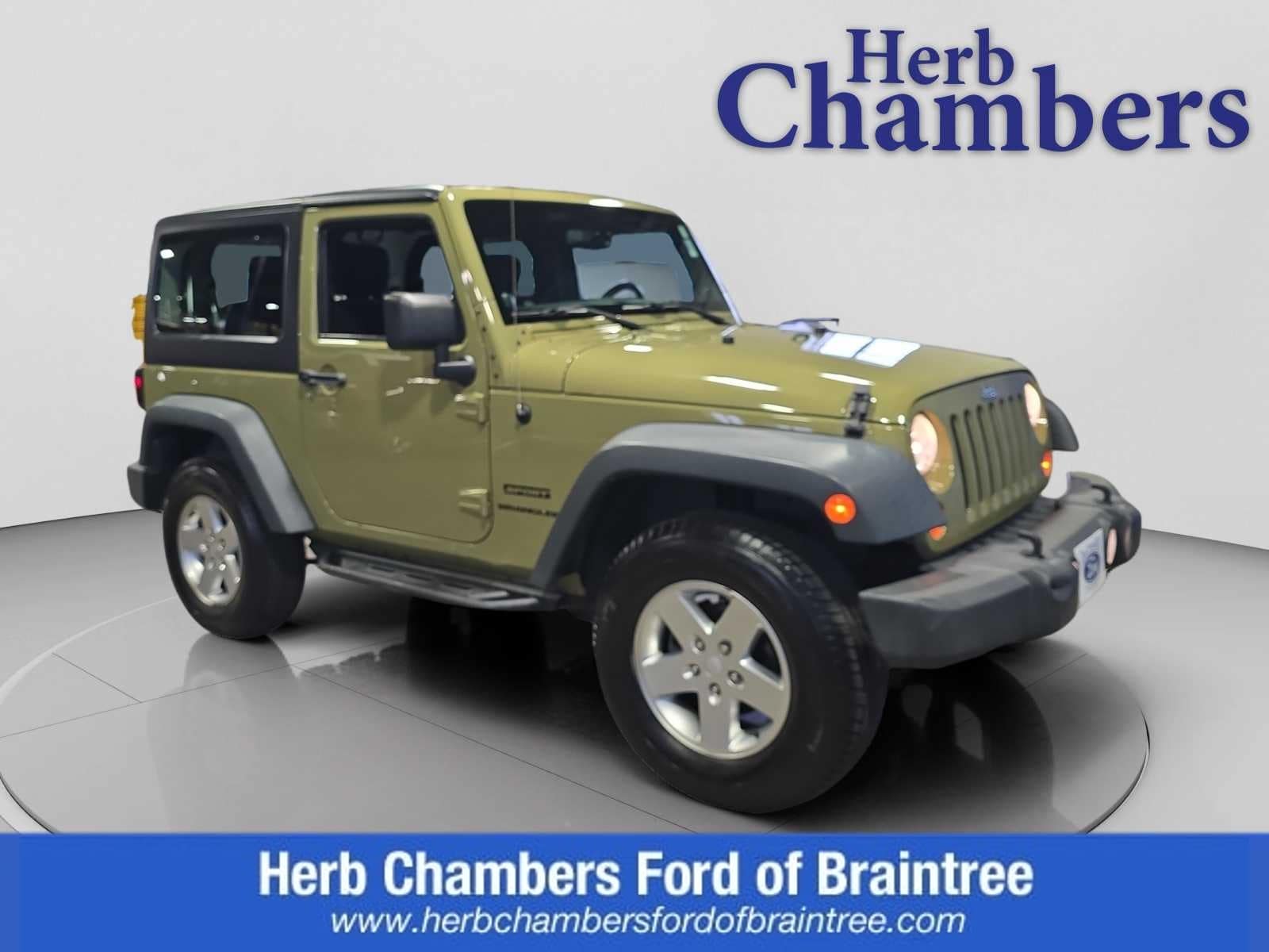 used 2013 Jeep Wrangler car, priced at $12,483