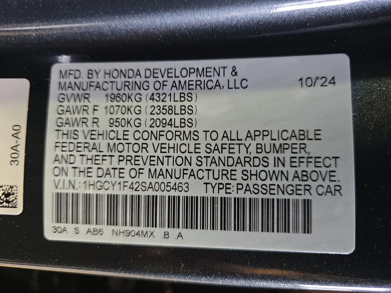 used 2025 Honda Accord car, priced at $26,987