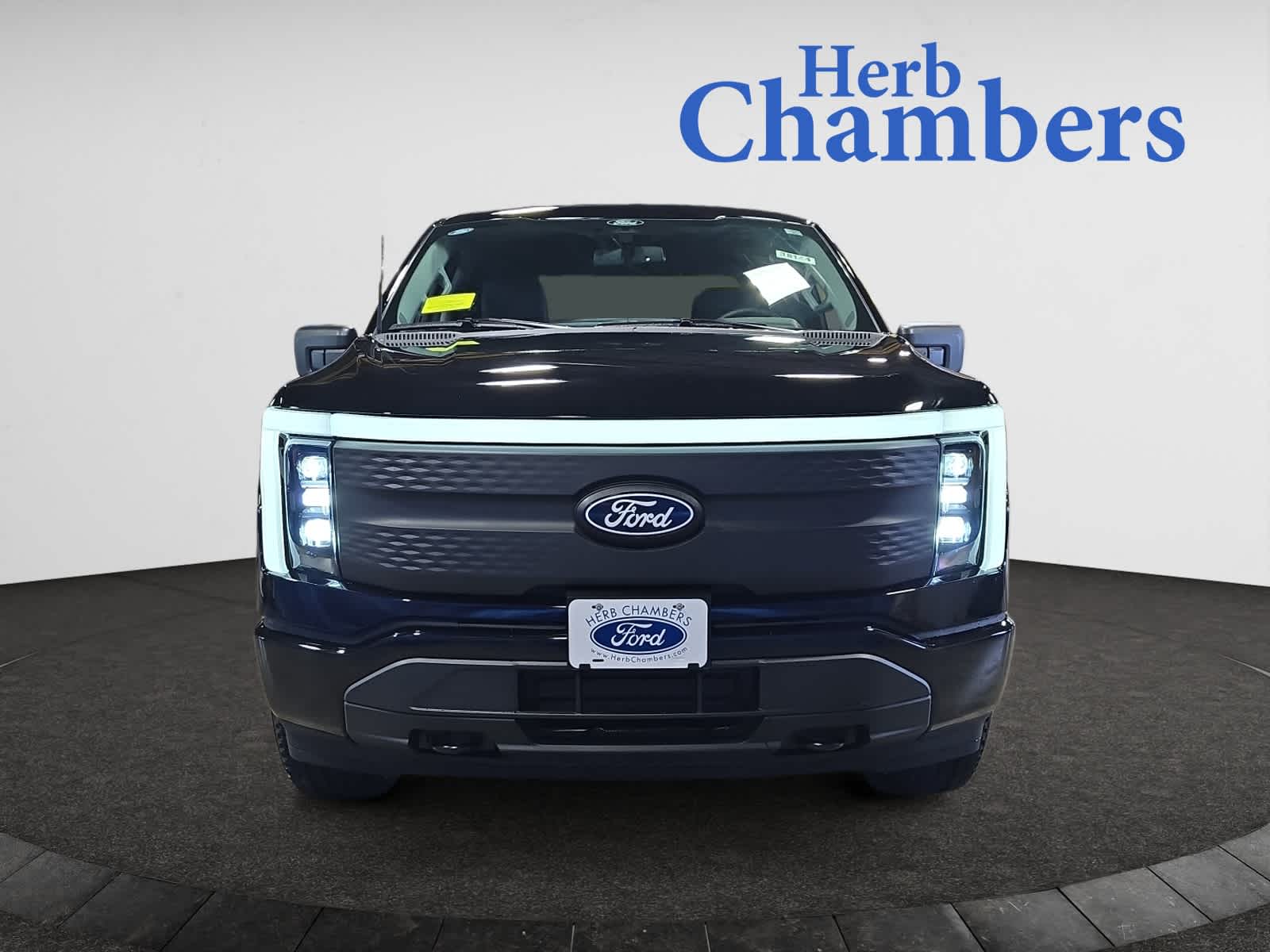 Used 2025 Ford F-150 Lightning XLT with VIN 1FTVW3LK8SWG17343 for sale in Westborough, MA