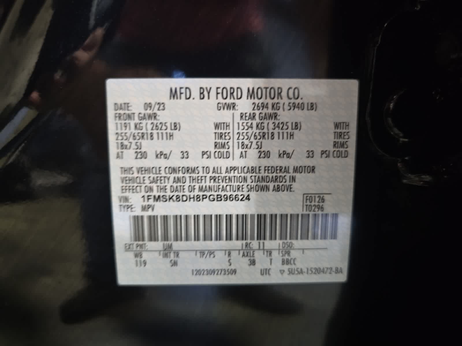used 2023 Ford Explorer car, priced at $31,382