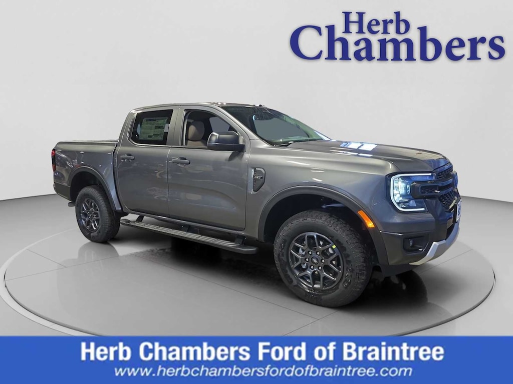 New 2025 Ford Ranger XLT 4WD Supercrew 5 Box Truck