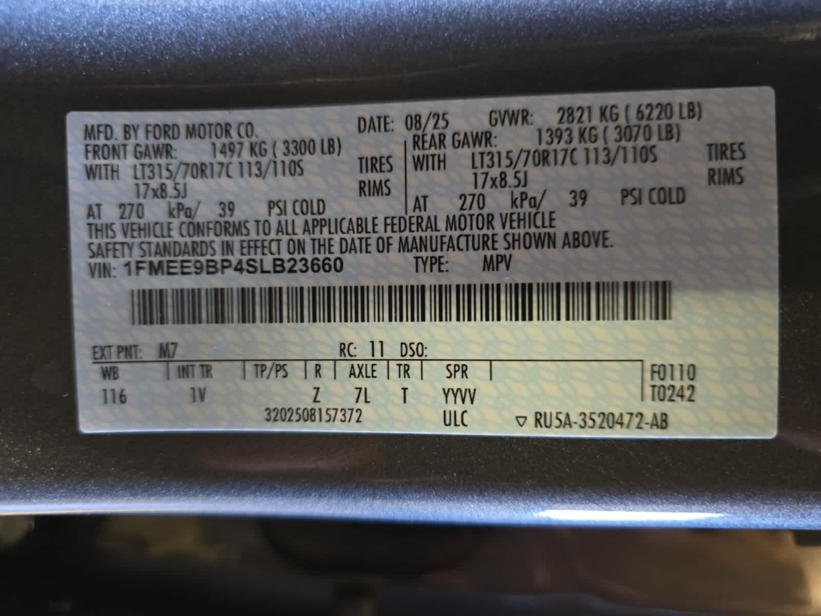 new 2025 Ford Bronco car, priced at $62,095