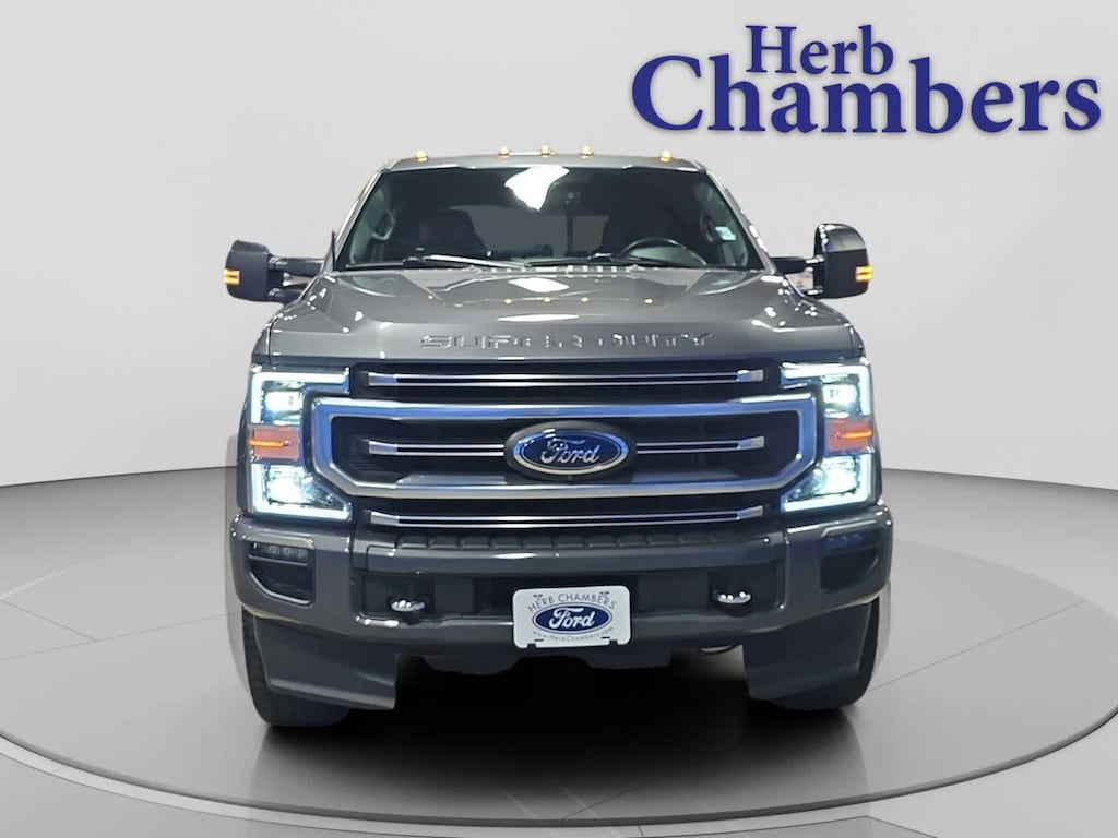 Used 2021 Ford F-250 Platinum 4WD Crew Cab 6.75 Box Truck Crew Cab