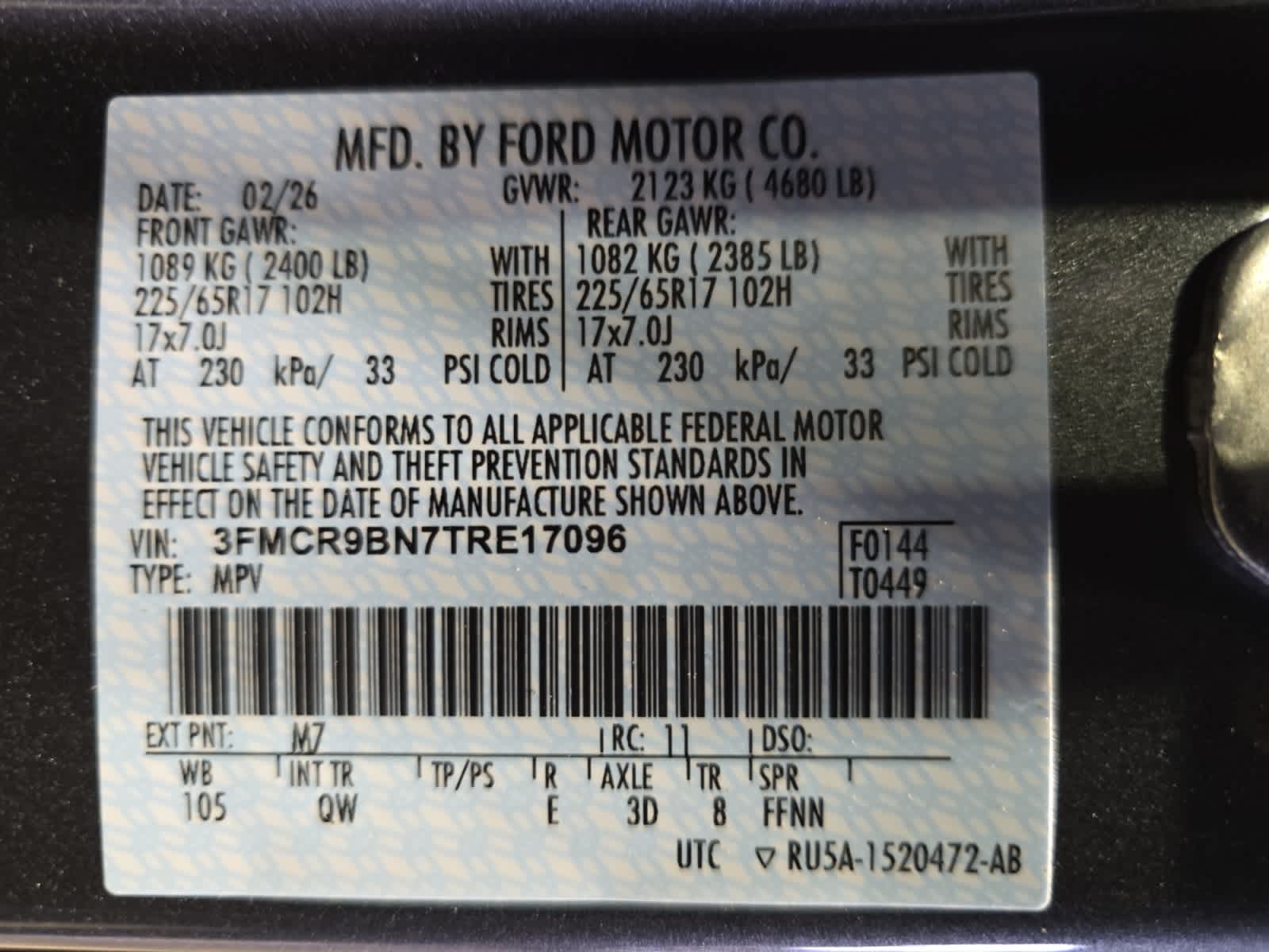 new 2026 Ford Bronco Sport car, priced at $34,875