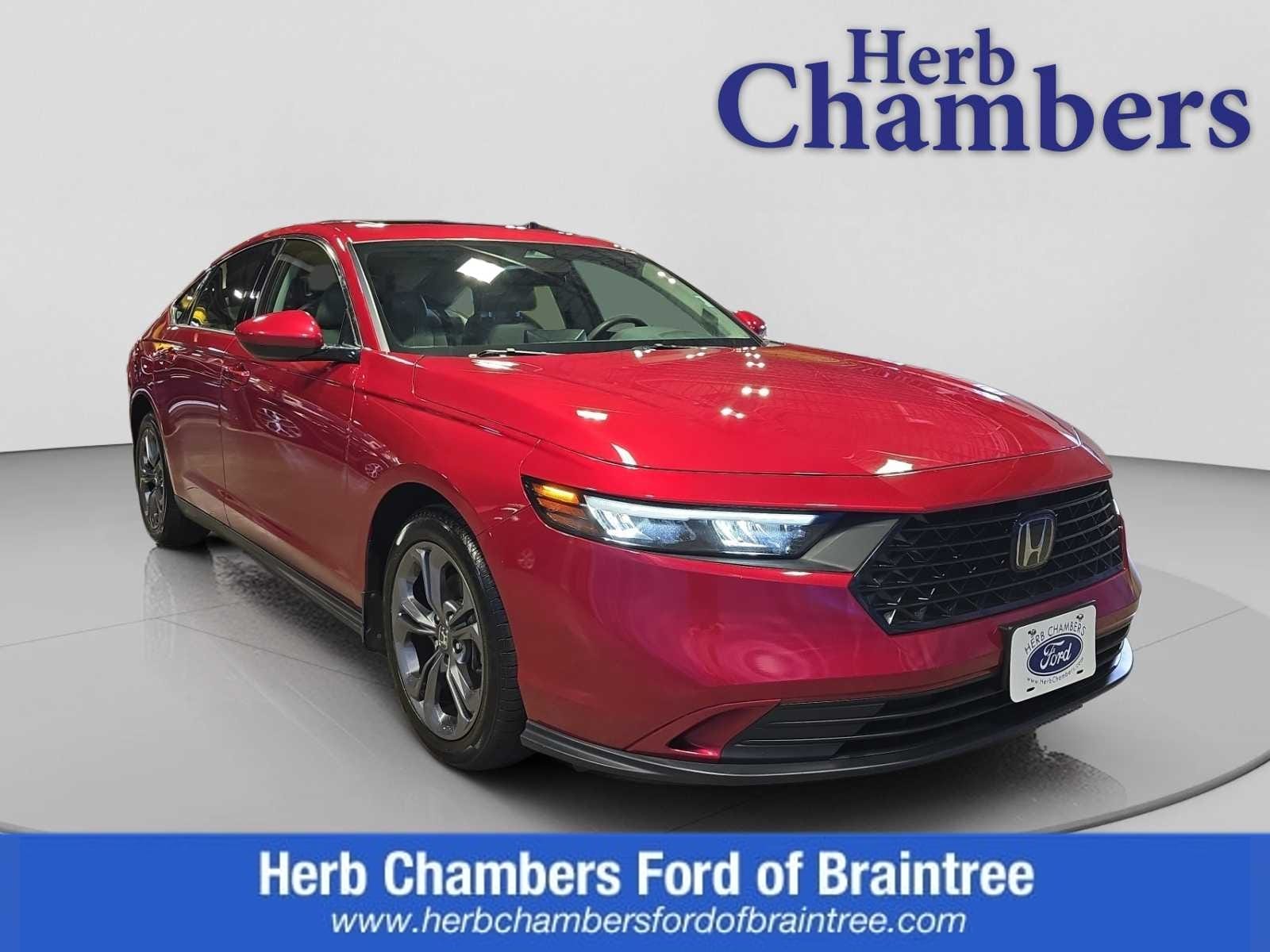 used 2023 Honda Accord car, priced at $27,391