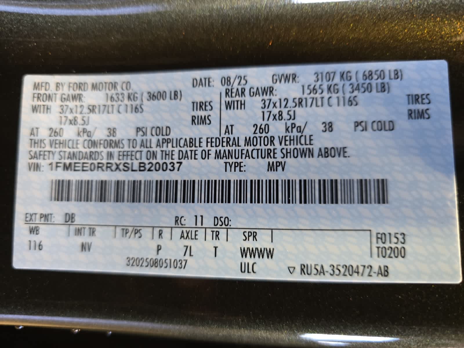 new 2025 Ford Bronco car, priced at $87,195