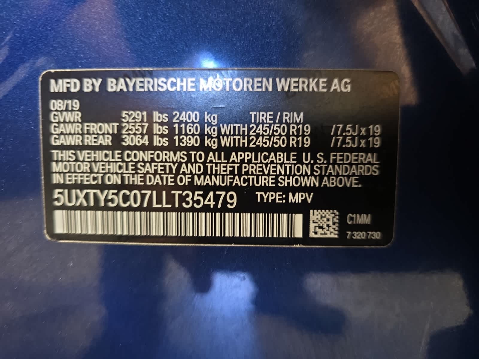 used 2020 BMW X3 car, priced at $21,480