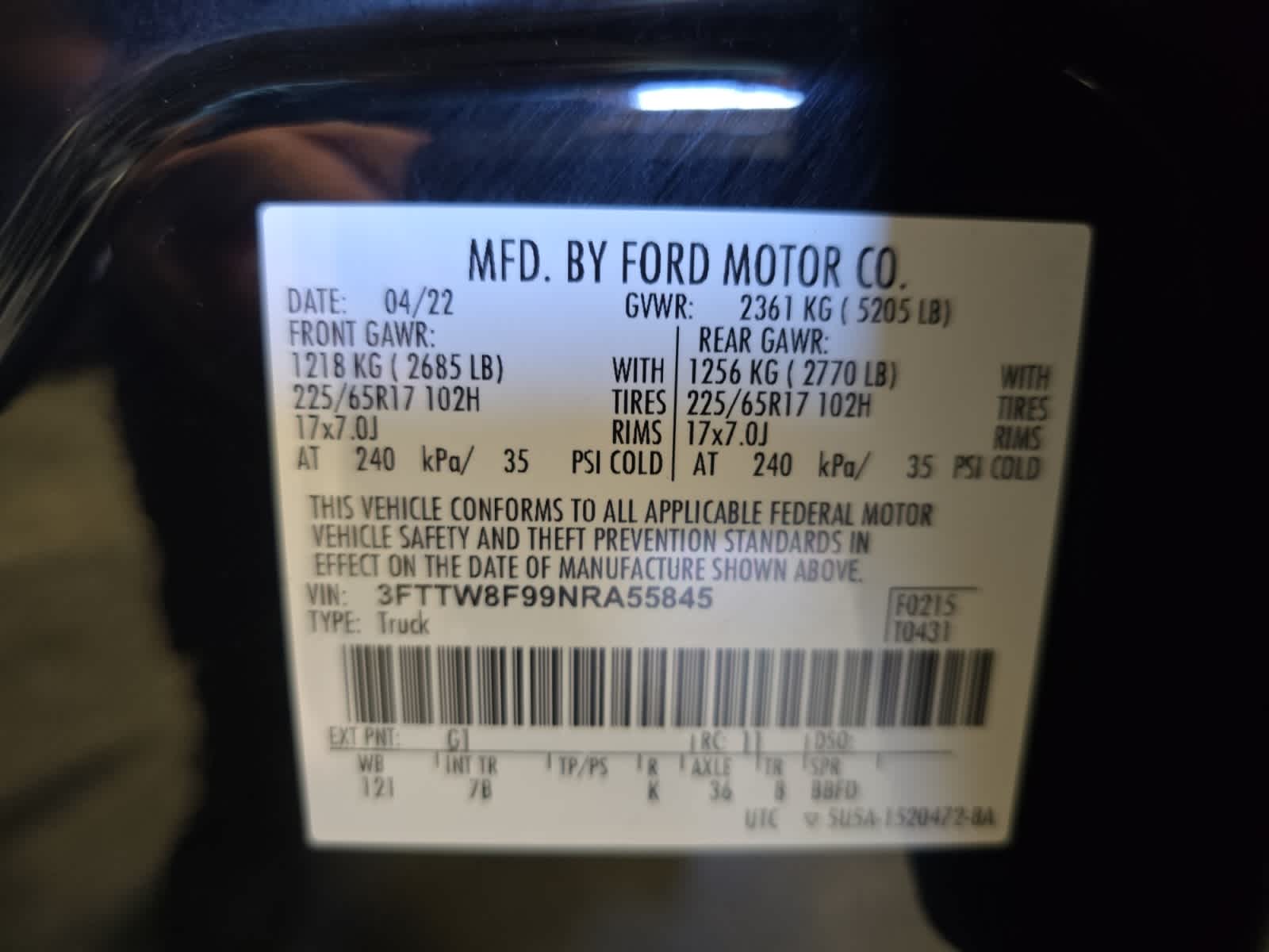 used 2022 Ford Maverick car, priced at $18,895