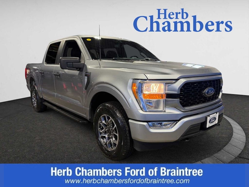 Used 2021 Ford F-150 XL 4WD Supercrew 5.5 Box Truck SuperCrew Cab