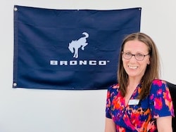 Staff member Lisa Chamberlain from ID_a754d9