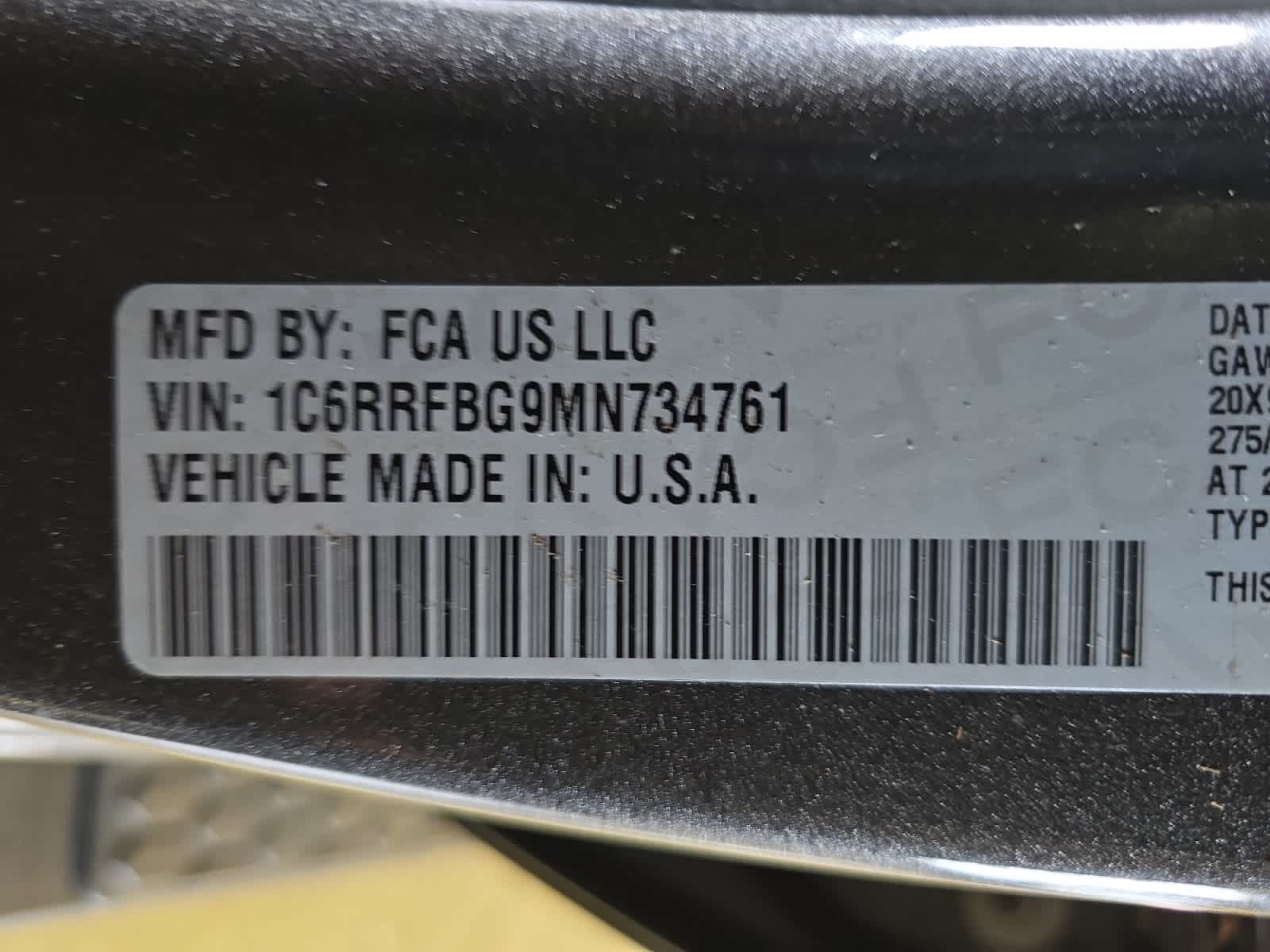 used 2021 Ram 1500 car, priced at $30,383