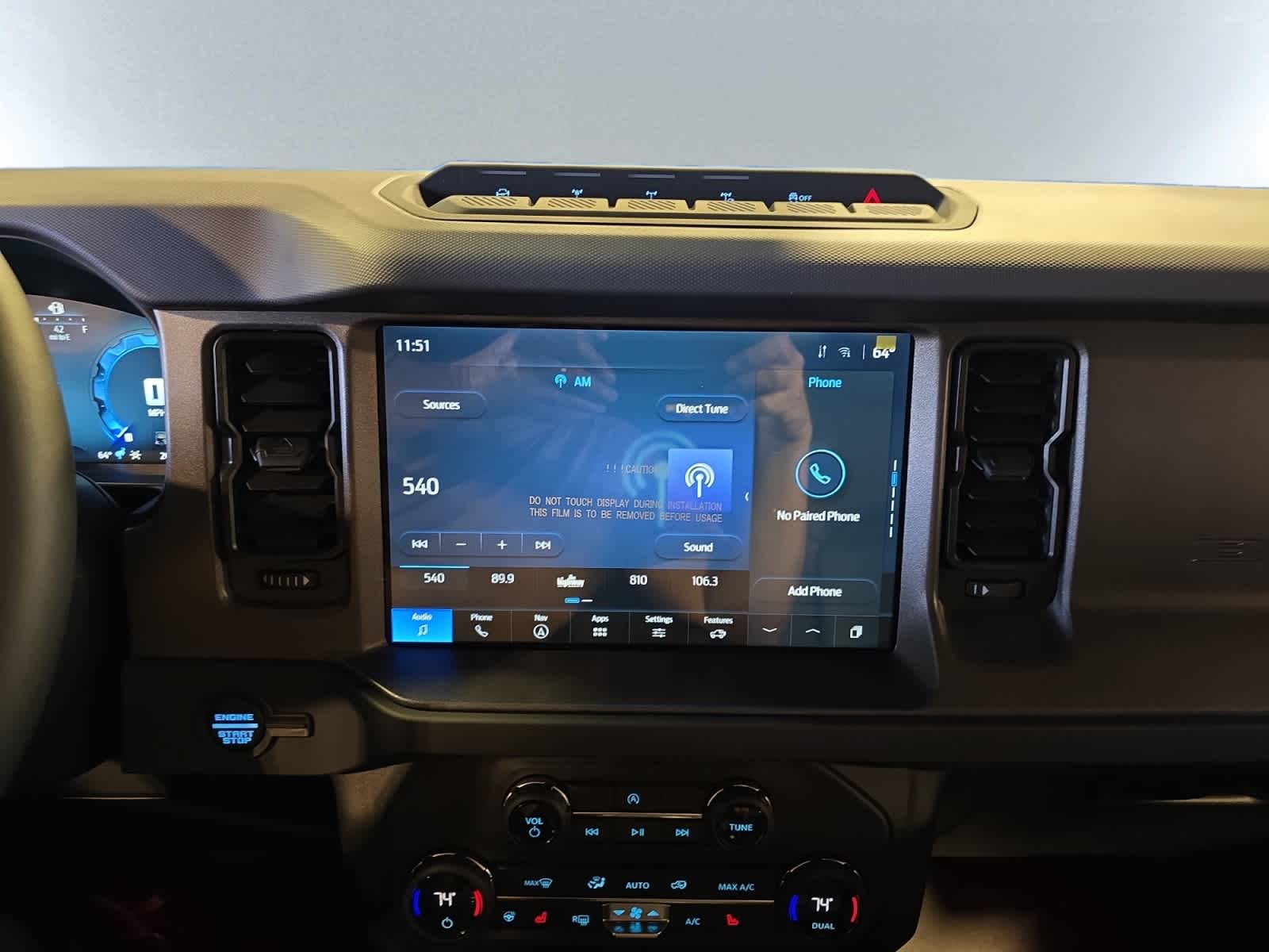 new 2025 Ford Bronco car, priced at $62,095