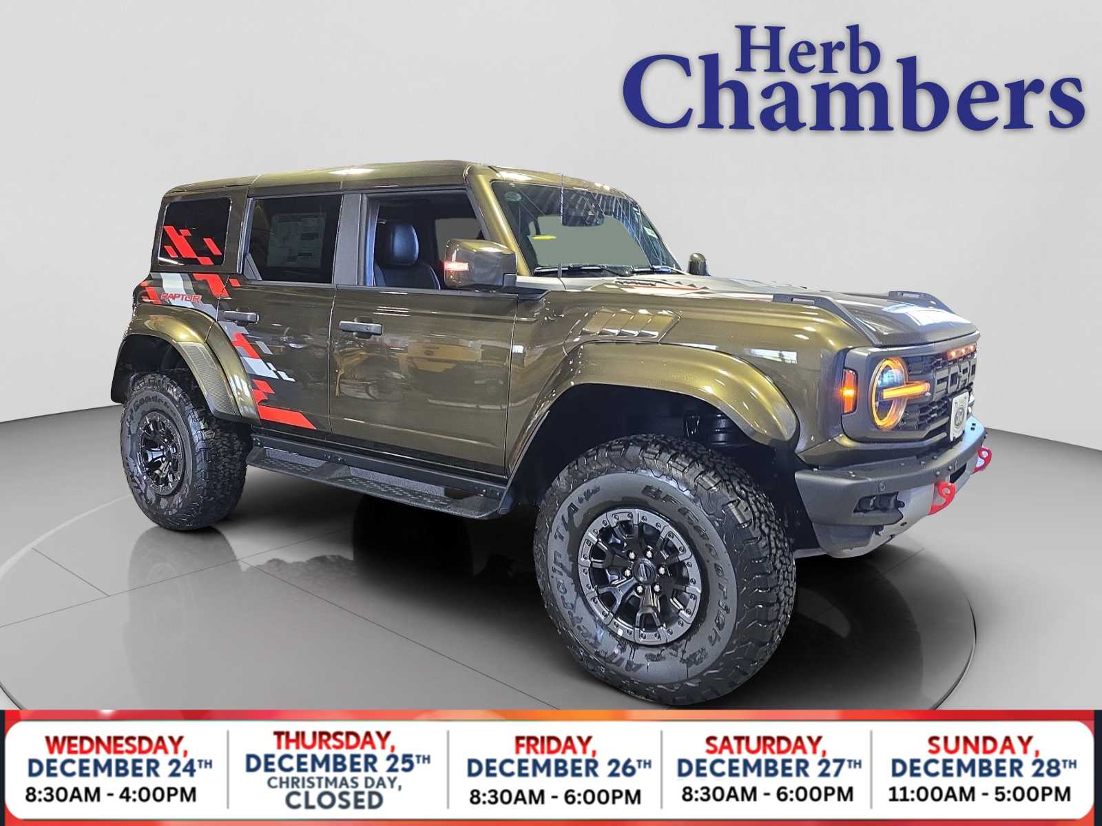 new 2025 Ford Bronco car, priced at $87,195