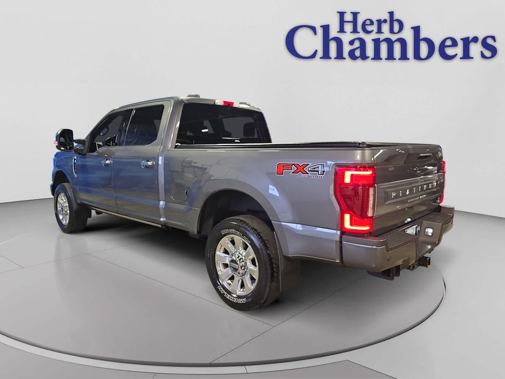 Used 2021 Ford F-250 Platinum 4WD Crew Cab 6.75 Box Truck Crew Cab
