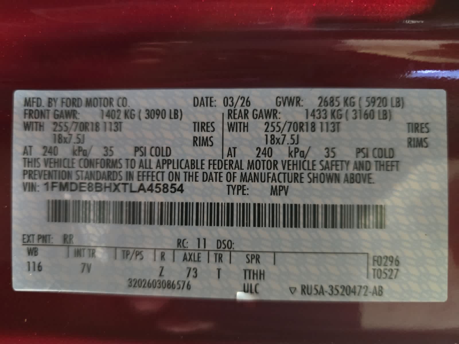 new 2026 Ford Bronco car, priced at $50,625