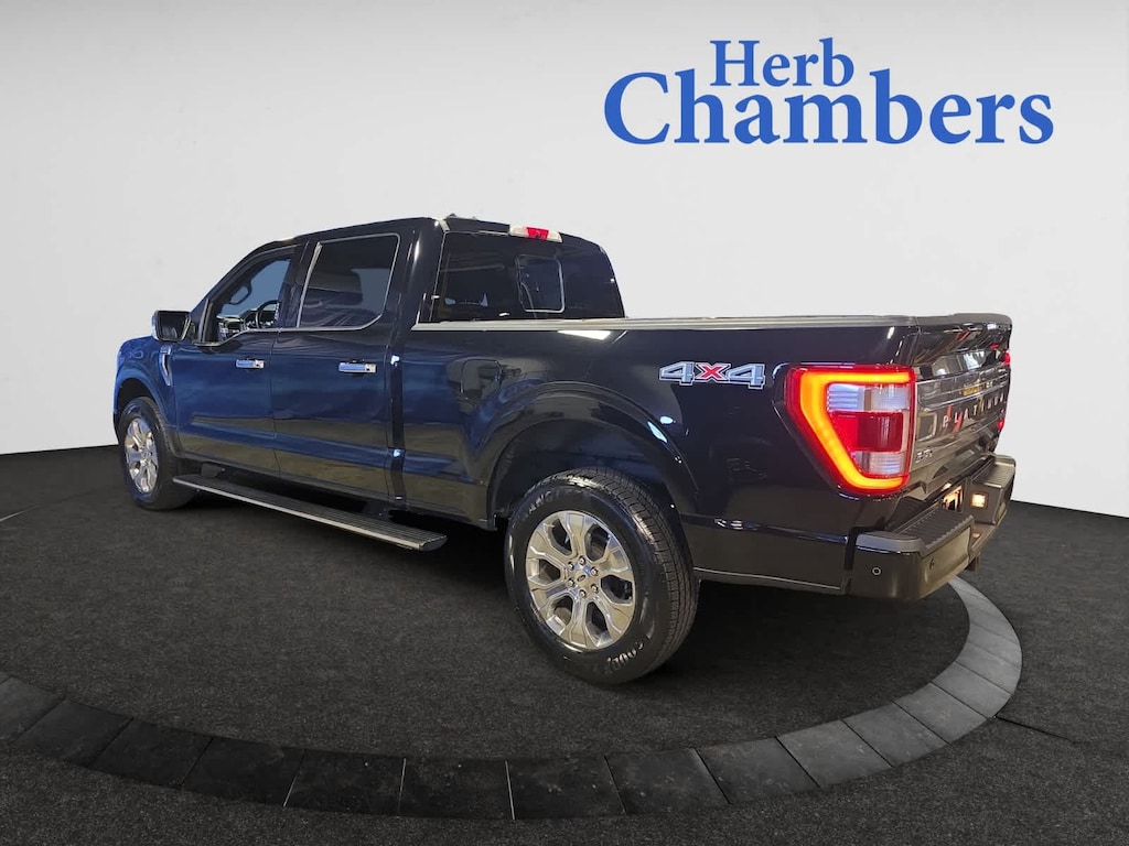 Used 2022 Ford F-150 Platinum 4WD Supercrew 6.5 Box Truck SuperCrew Cab