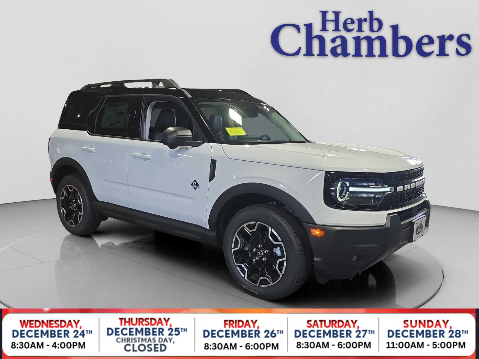 new 2025 Ford Bronco Sport car, priced at $39,095