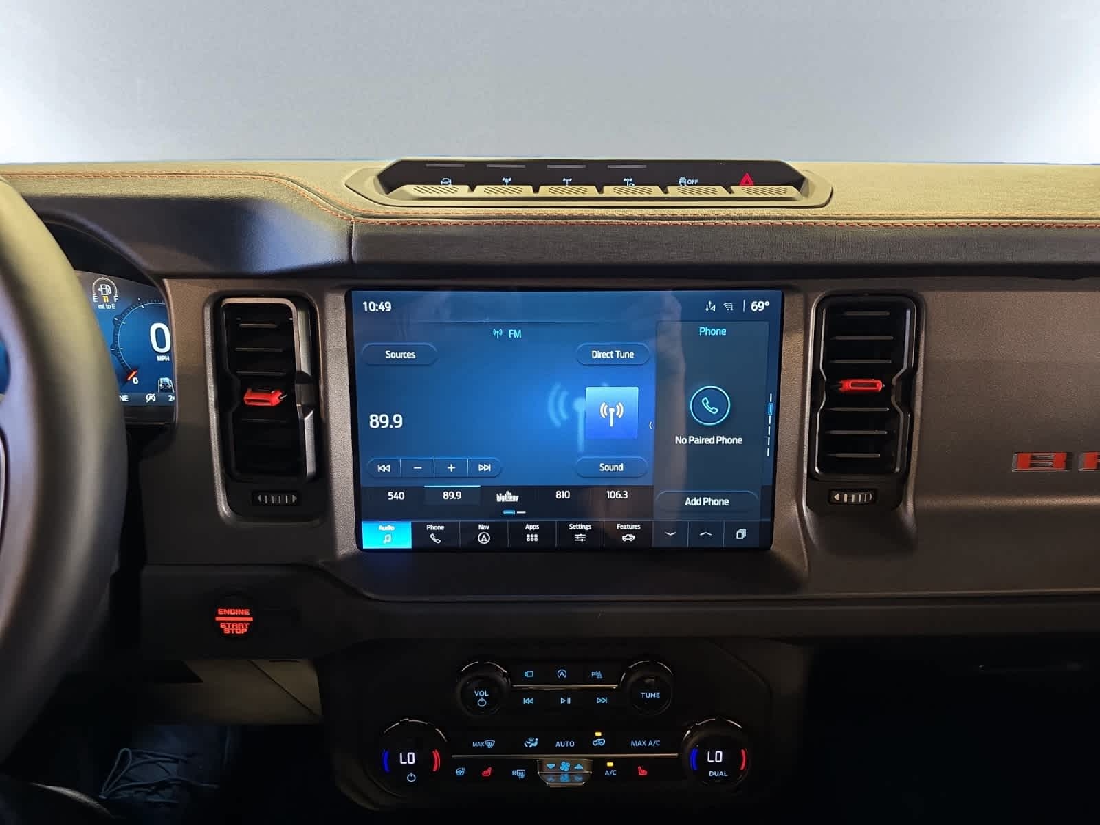 new 2025 Ford Bronco car, priced at $87,195