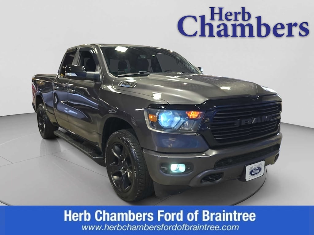 Used 2021 Ram 1500 Big Horn 4x4 Quad Cab 64 Box Truck Quad Cab