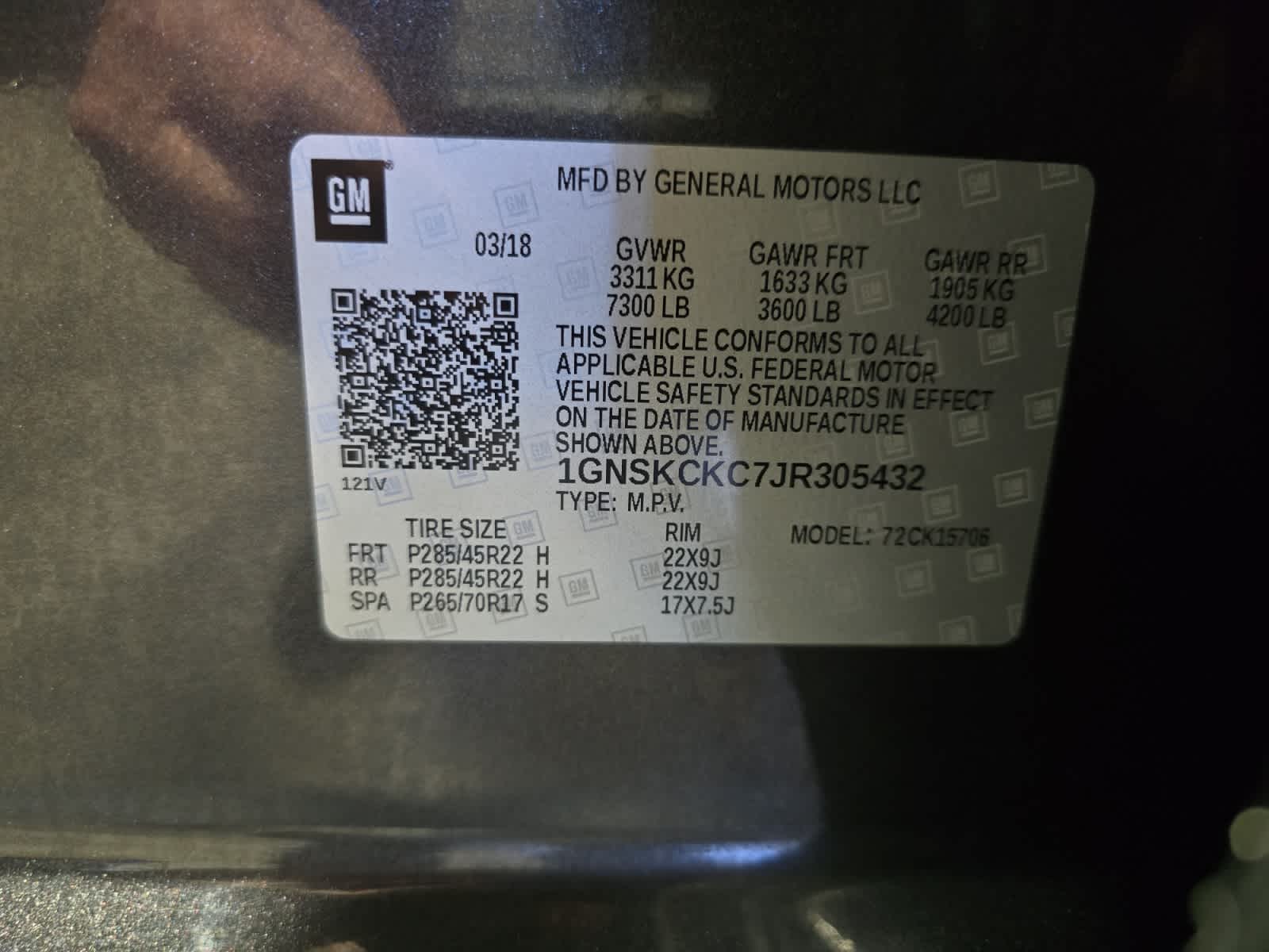 used 2018 Chevrolet Tahoe car, priced at $29,887