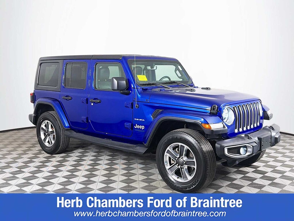 Used 2018 Jeep Wrangler Unlimited Sahara 4x4 SUV