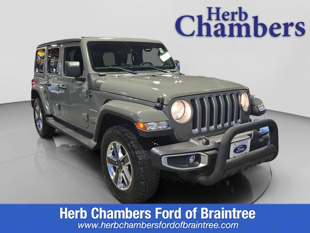 Used 2021 Jeep Wrangler Unlimited Sahara SUV
