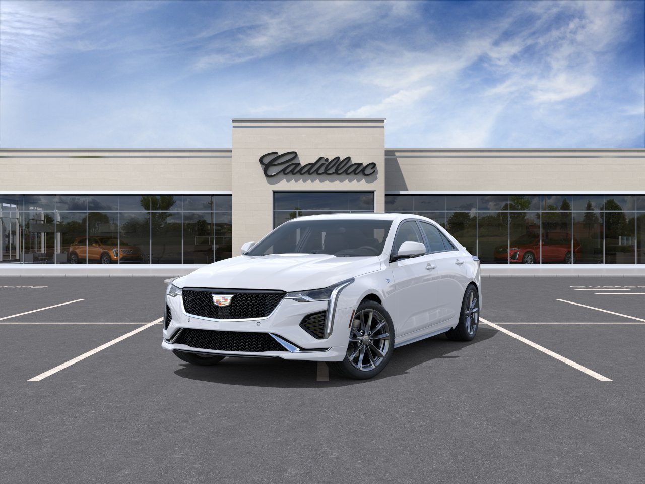 new 2026 Cadillac CT4 car, priced at $49,745