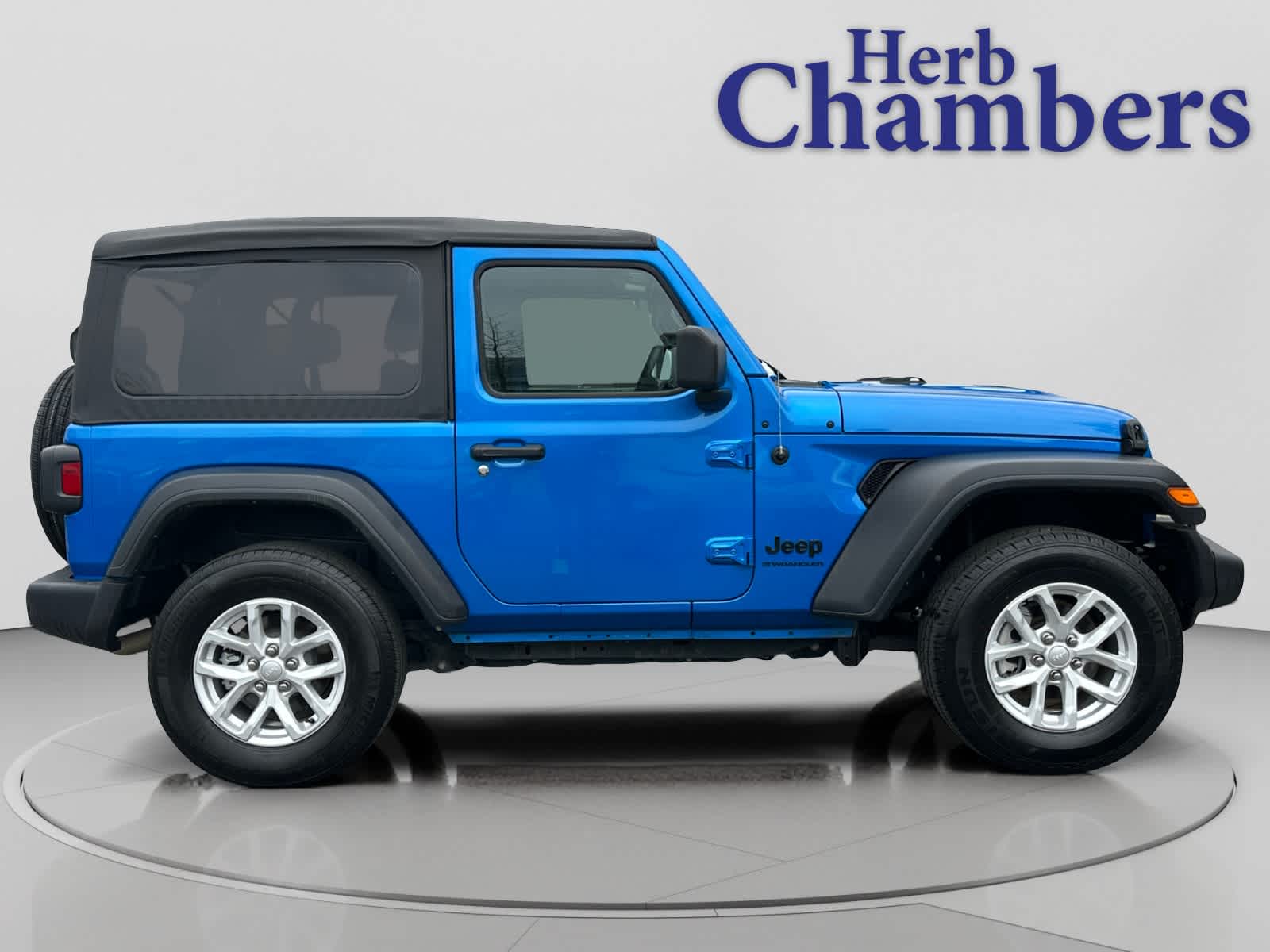 used 2023 Jeep Wrangler car, priced at $27,387