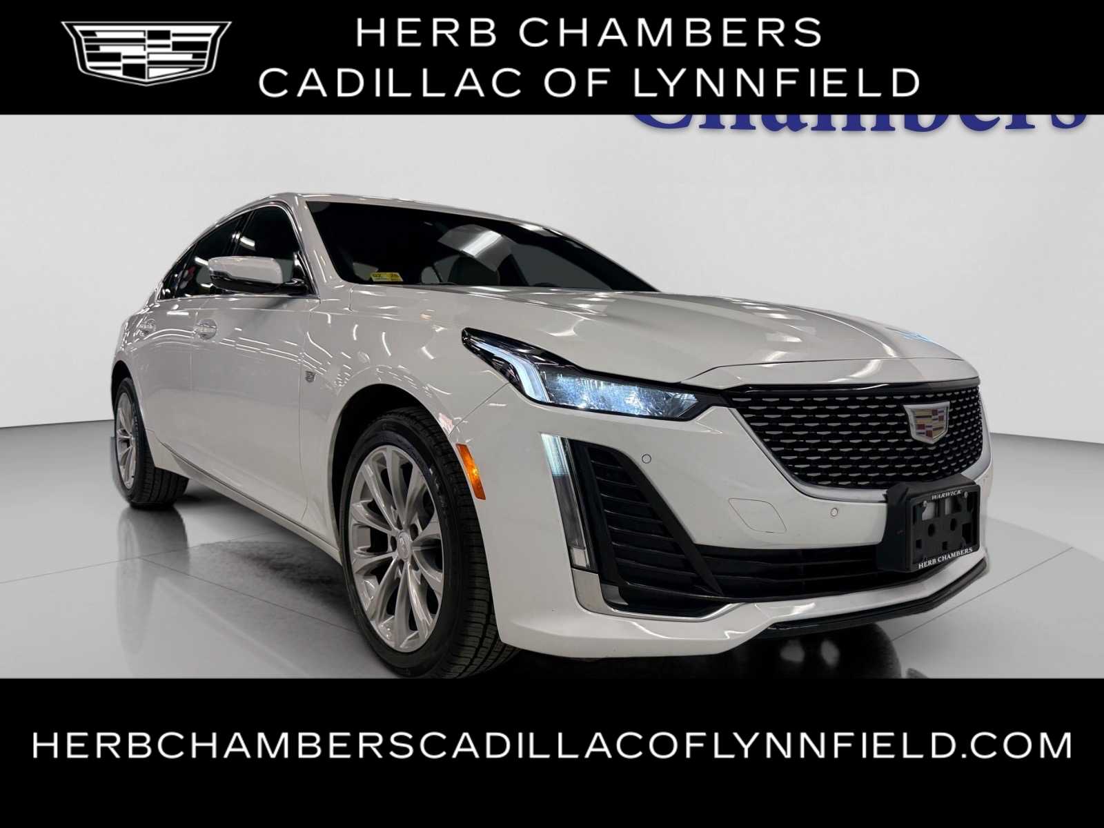 Summit White 2023 Cadillac CT5 Premium Luxury AWD Sedan All-Wheel Drive Automatic