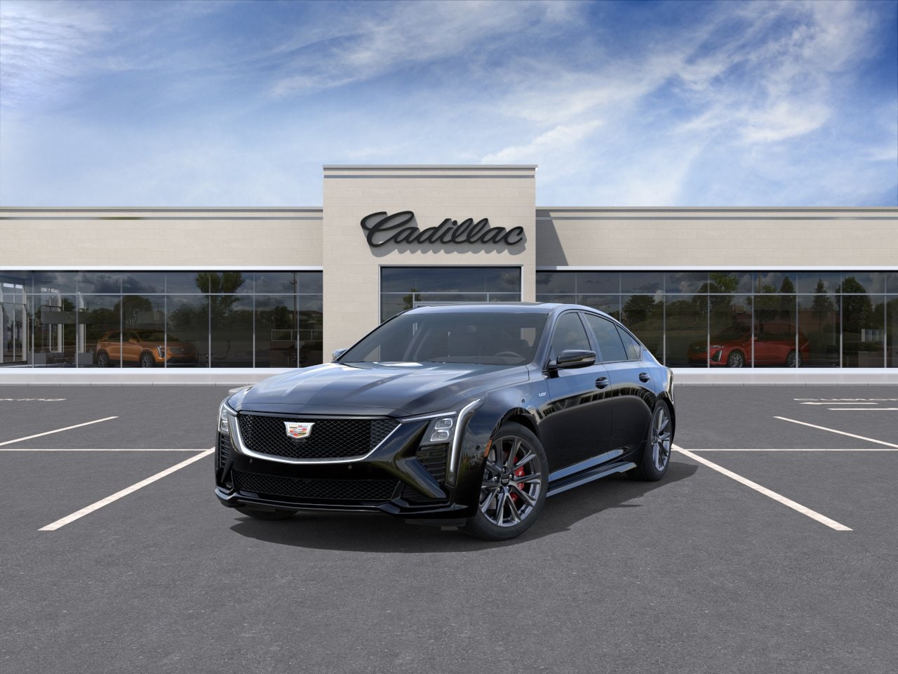 new 2026 Cadillac CT5-V car, priced at $65,090