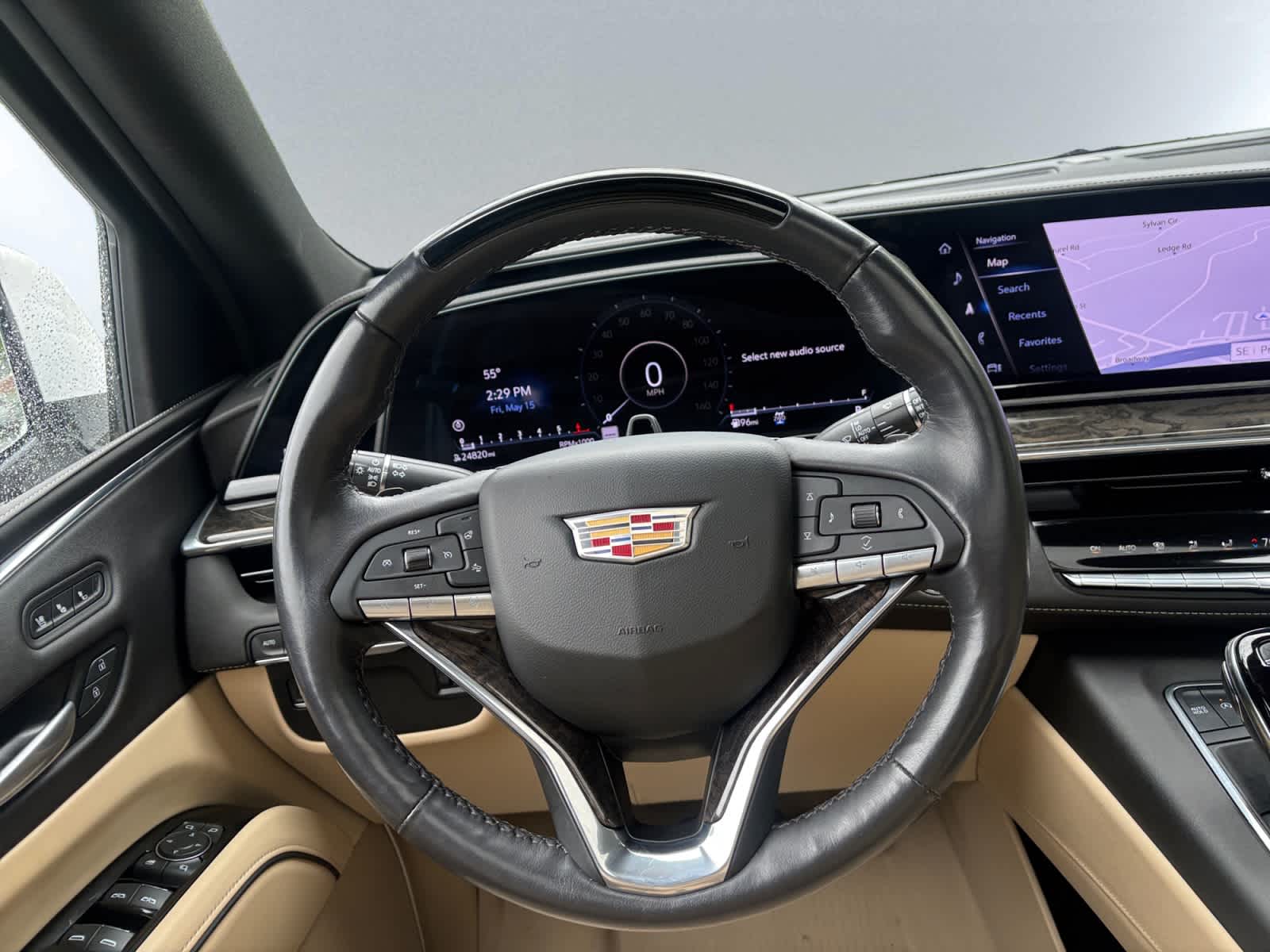 used 2023 Cadillac Escalade ESV car, priced at $74,387