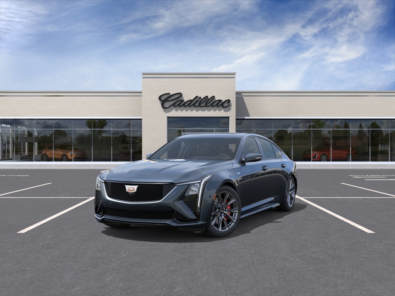 new 2026 Cadillac CT5-V car, priced at $64,765