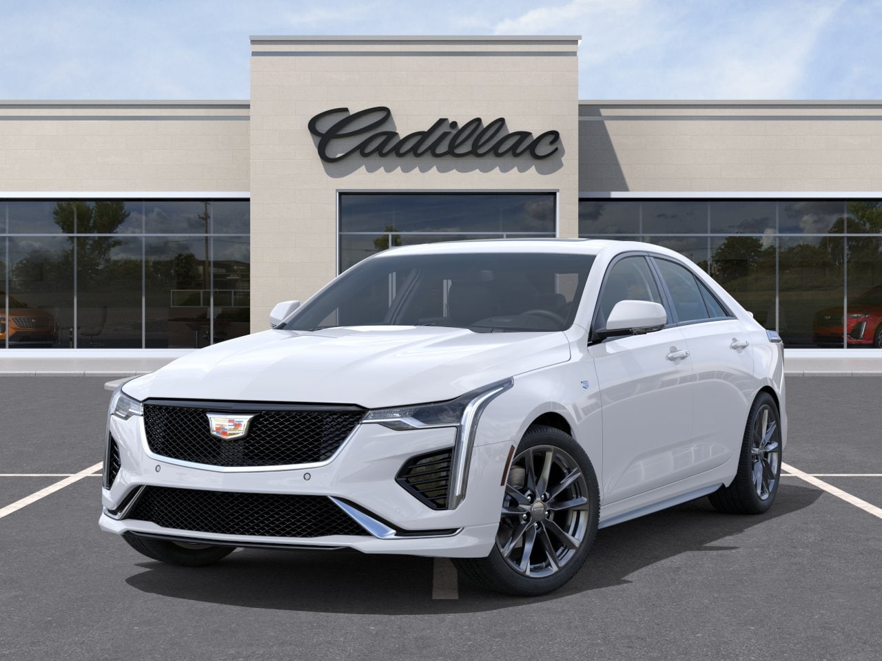 new 2026 Cadillac CT4 car, priced at $49,745