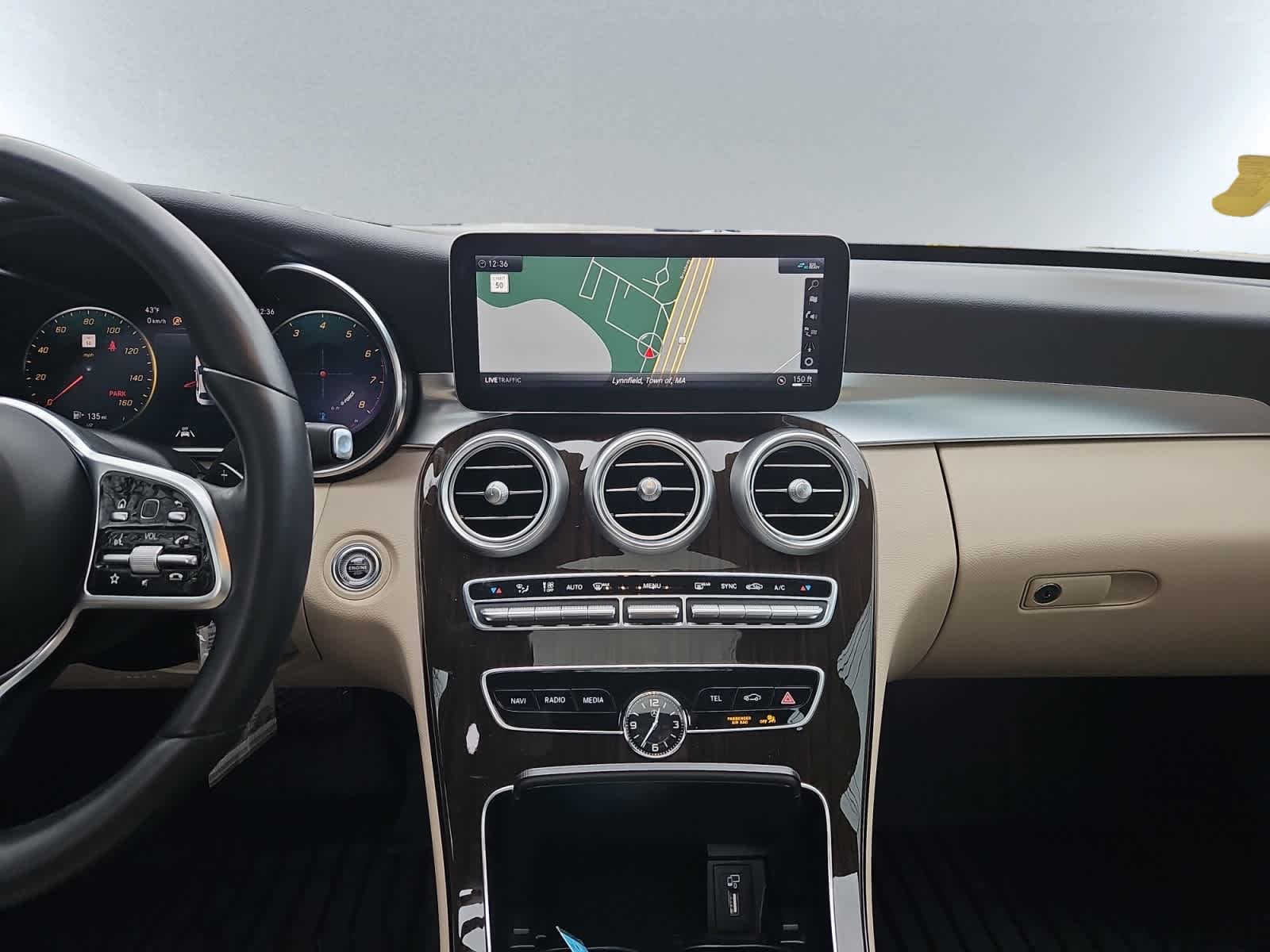 used 2021 Mercedes-Benz C-Class car, priced at $27,087