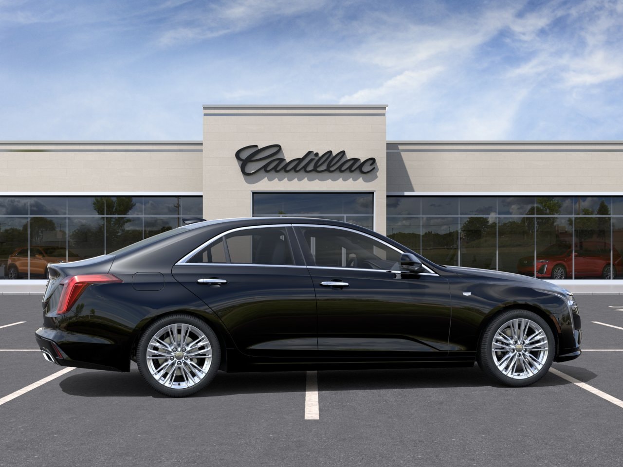 new 2026 Cadillac CT4 car, priced at $45,845