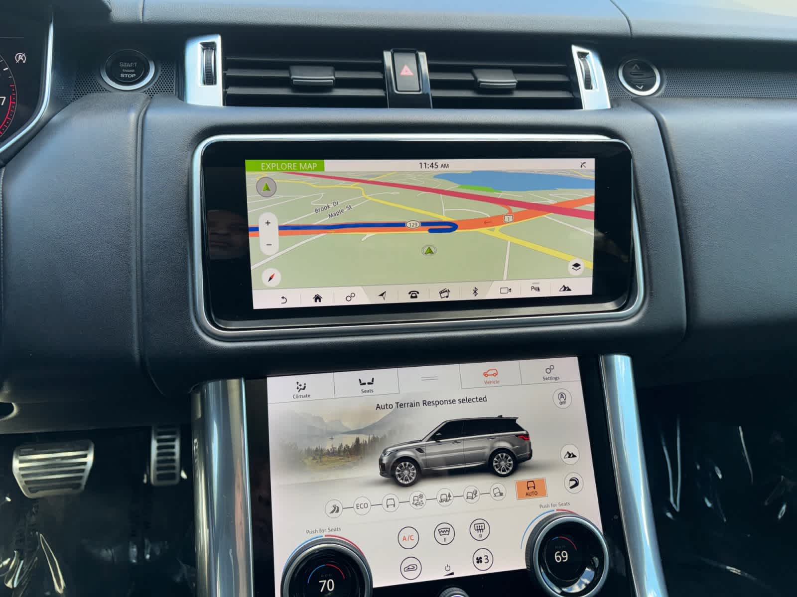 used 2020 Land Rover Range Rover Sport car, priced at $37,387