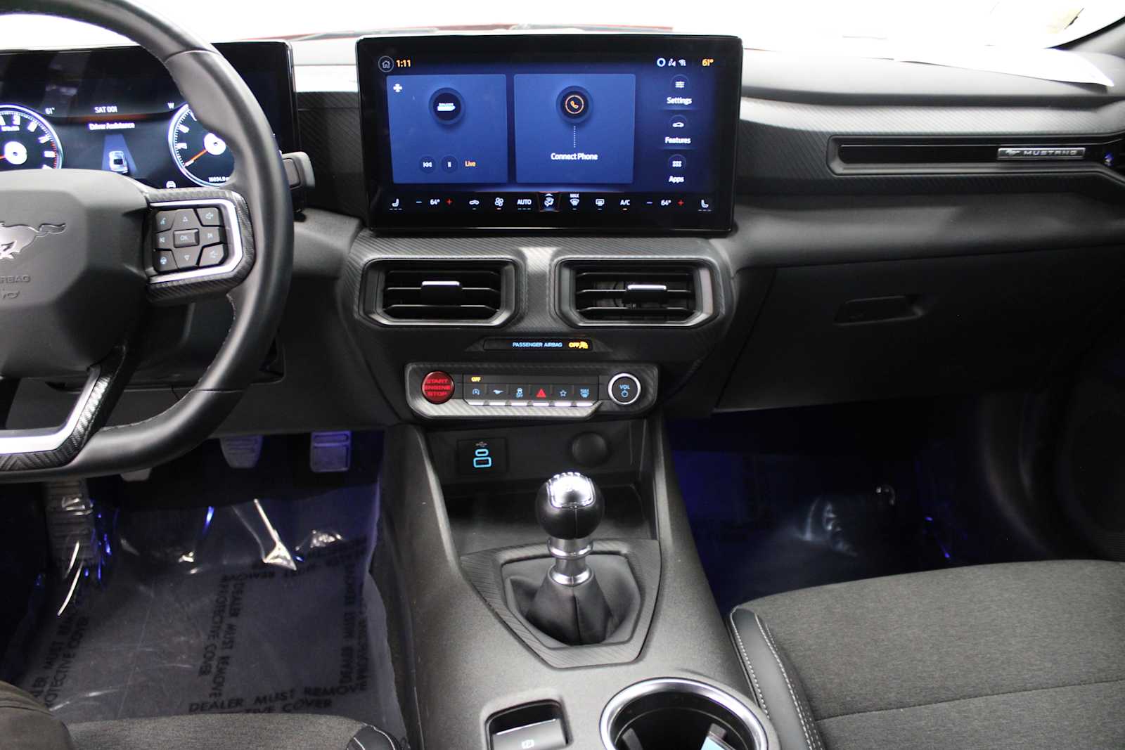 used 2024 Ford Mustang car, priced at $42,387