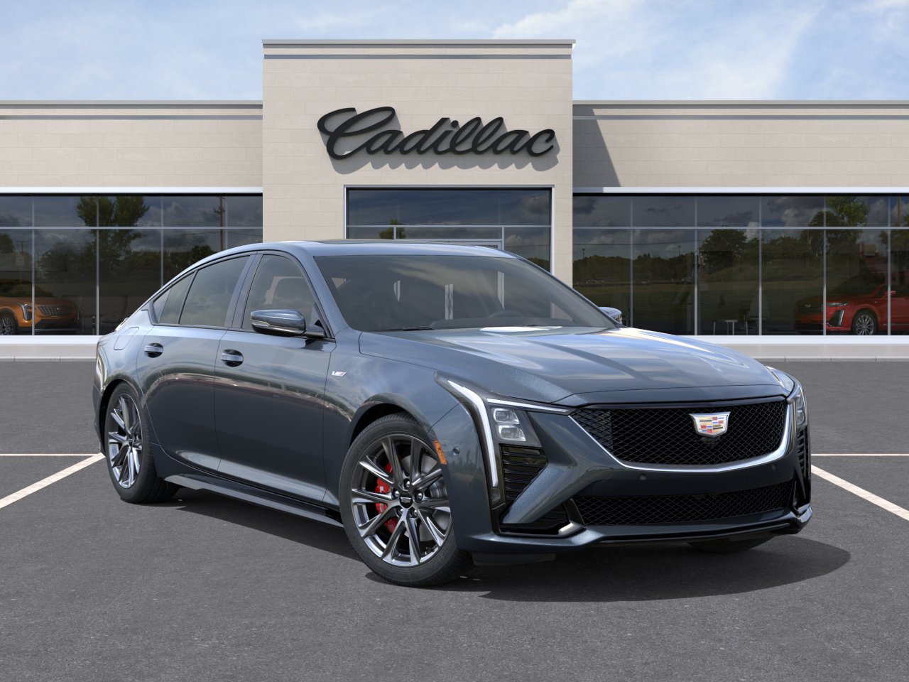 new 2026 Cadillac CT5-V car, priced at $64,765