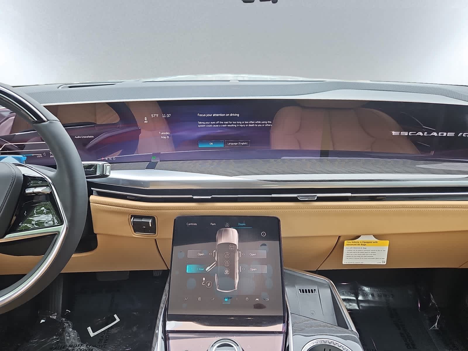 new 2025 Cadillac ESCALADE IQ car, priced at $153,454