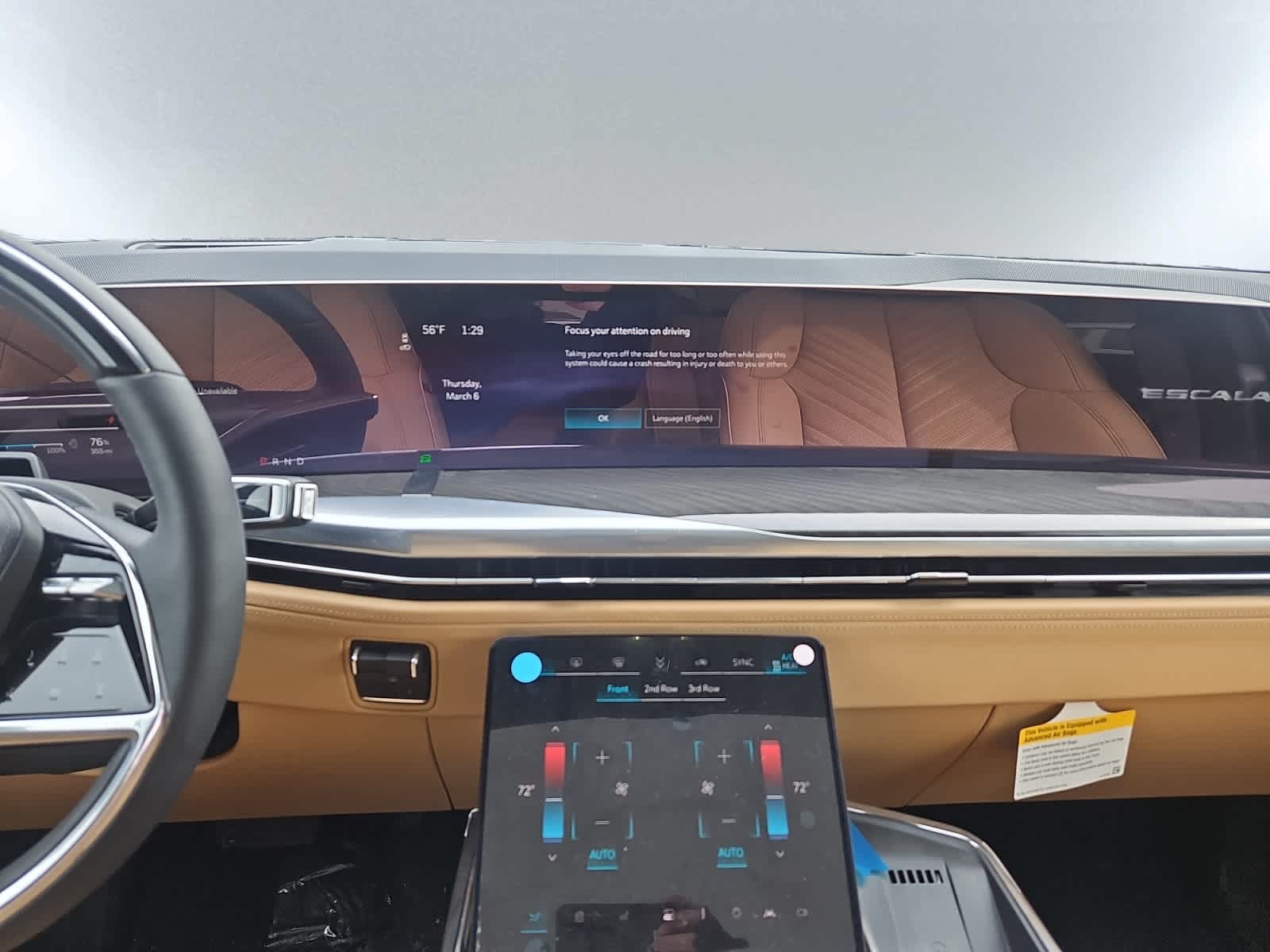 new 2025 Cadillac ESCALADE IQ car, priced at $151,985